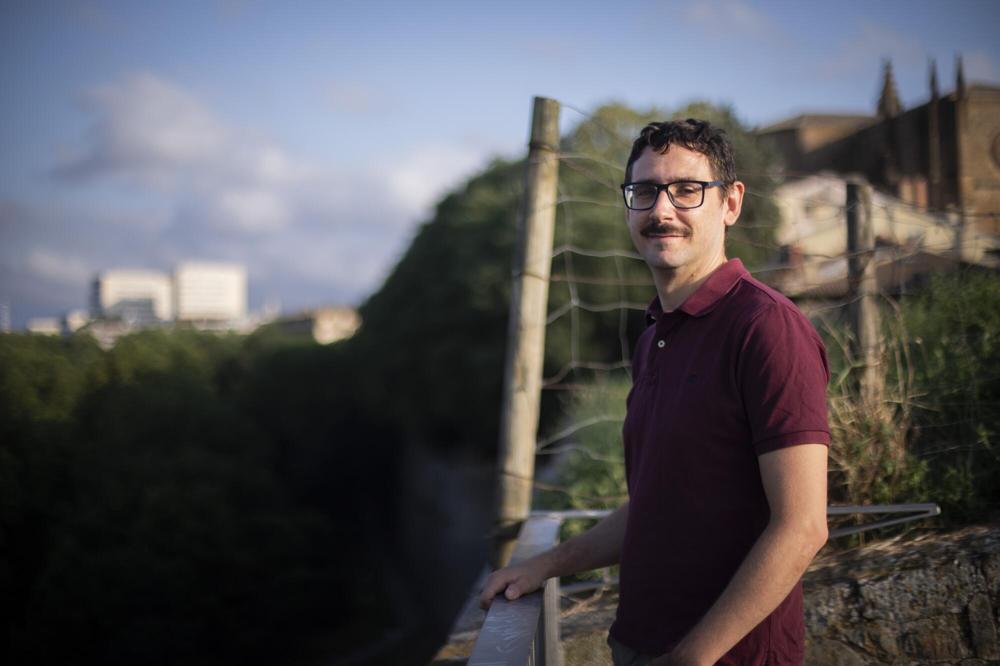 Imanol Satrustegi abismoan begira